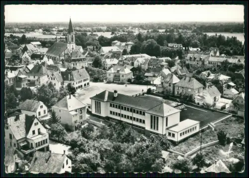 AK  Benfeld Bas-Rhin Place Briand Schule Kirche Luftbild LAPIE Frankreich Elsass