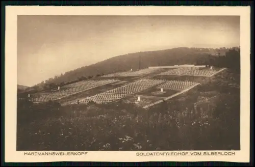 9x AK 1. WK - Feldpost Hartmannsweilerkopf Elsass Jägerdenkmal Vogesen u. andere