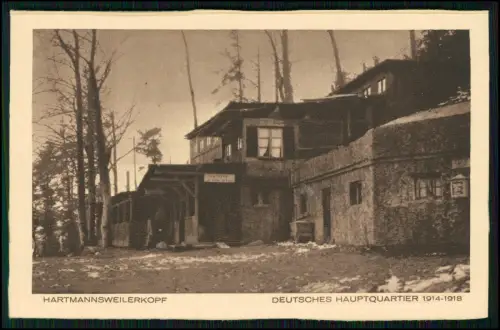 10x AK 1. WK - Feldpost Hartmannsweilerkopf Elsass Bollwerk Vogesen - und andere