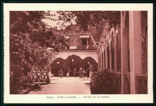 10x AK - Brides-les-Bains - Savoyen Frankreich - Thermalquellen - Trois Vallées