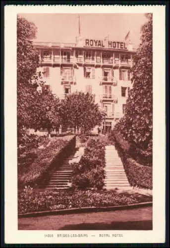 10x AK - Brides-les-Bains - Savoyen Frankreich - Thermalquellen - Trois Vallées