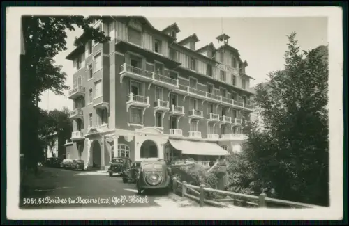 Foto AK - Brides les Bains - Golf Hôtel Savoie - Automobil Grand Hotel - Alpen
