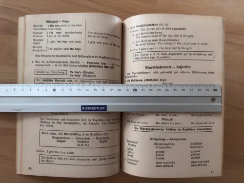 Englisch Schulbuch - Oberschule für Jungen Dr. Heinrich Fischer 96 Seiten Teil 1