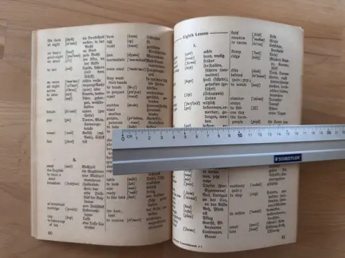 Englisch Schulbuch - Oberschule für Jungen Dr. Heinrich Fischer 96 Seiten Teil 1