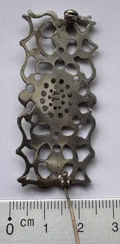 Orig. England Silberbrosche 925 - BAS Birmingham Assay Silver - Bernard Instone