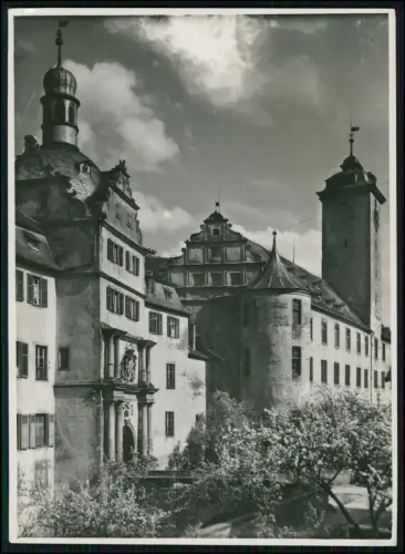 Foto 18x13 - Bad Mergentheim Deutschordensschloss Hauptbau Türme Fotografie 1936