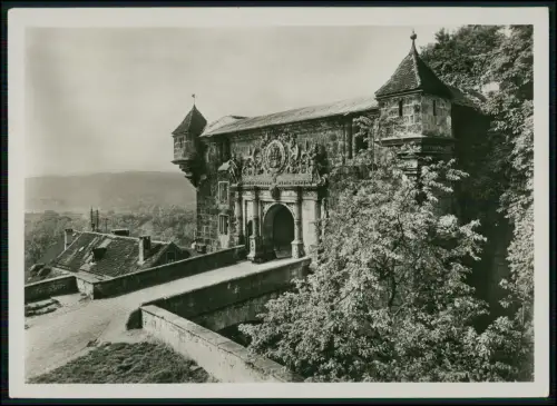 Foto 18x13 - Tübingen - Schloss Hohentübingen - Portal historische Architektur