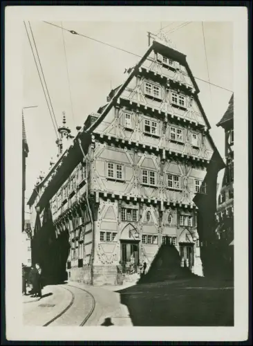 Foto 18x13 - Esslingen am Neckar - Altes Rathaus Fachwerk Renaissancebau