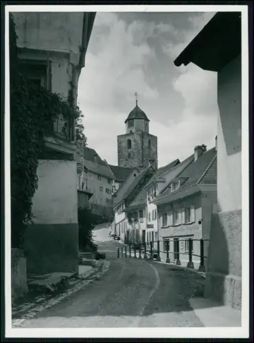 Foto 18x13 Haigerloch Zollernalbkreis Untere Gasse hinauf zur St. Jakobus Kirche