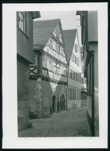 Foto 17x12- Schorndorf Hirschgasse Fachwerkhaus historische Altstadt Architektur
