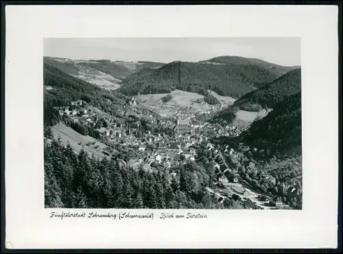 Foto 18x13 - Schramberg Fünftälerstadt Schwarzwald - Blick vom Tierstein auf Ort