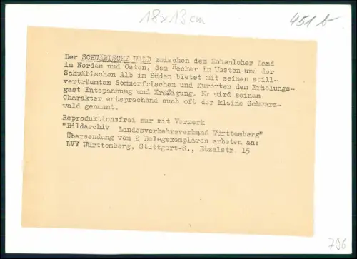 Foto 18x13 - Blick Schwäbischer Wald Hohenloher Land Neckartal Schwäbischen Alb