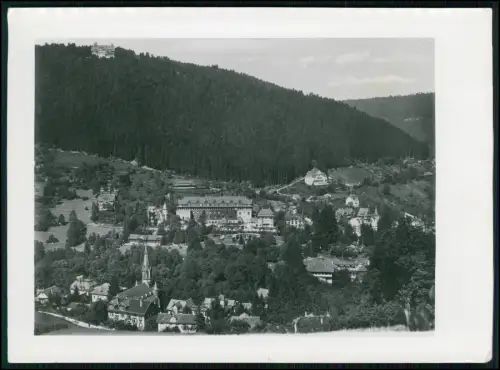 Foto 18x13 - Bad Wildbad Schwarzwald Panorama Sommerberg Thermalbad Enztal 1940