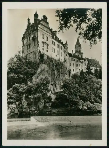Foto 18x13 - Schloss Sigmaringen Schwäbische Alb - majestätisch aufragend Donau