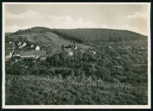 Foto 18x13 - Sternenfels am Stromberg - Blick auf Dorf Weinlagen am Hang Hügel
