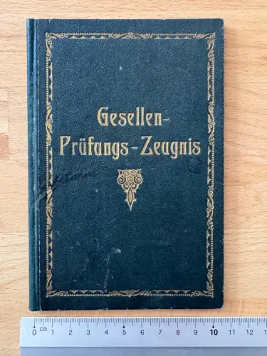 Ausweis Rheydt Schneiderin Maria Anderheiden - Gesellen Prüfungs Zeugnis 1924