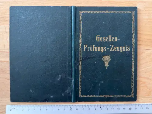 Ausweis Rheydt Schneiderin Maria Anderheiden - Gesellen Prüfungs Zeugnis 1924