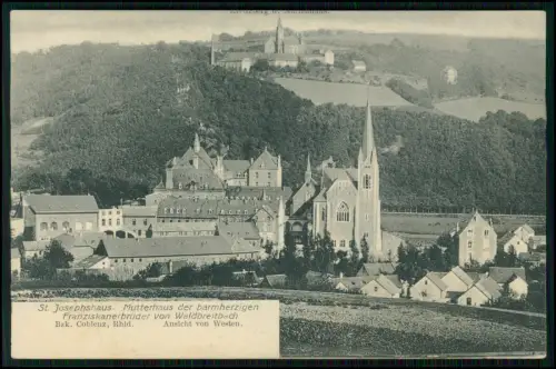 AK Waldbreitbach an der Wied - St Josephshaus Franziskanerbrüder Kloster Kirche