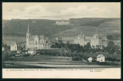 AK Waldbreitbach Wied - St. Josephshaus - Franziskanerbrüder Kloster Westerwald