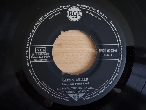 Glenn Miller Army Air Force Band - RCA EPOT 6702-4 - 45 RPM Vinyl Single TELDEC