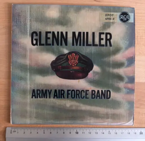 Glenn Miller Army Air Force Band - Cover RCA EPOT 6702-5 - Single 6702-4 Vinyl