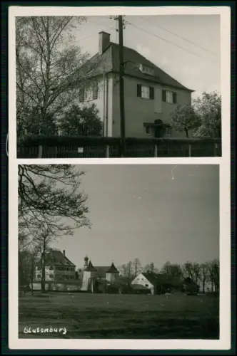 Foto AK - Schloss Blutenburg Seldweg - in München Pasing Obermenzing