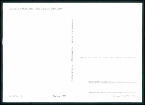 5x AK - Hiddensee Ostsee Insel - Kloster Vitte Neuendorf Leuchtturm Dornbusch...