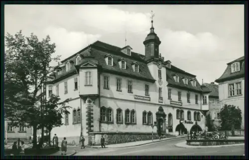 4x Echt Foto AK - Ilmenau Thüringen Rathaus und Kickelhahn Turm DDR Karten u.a.