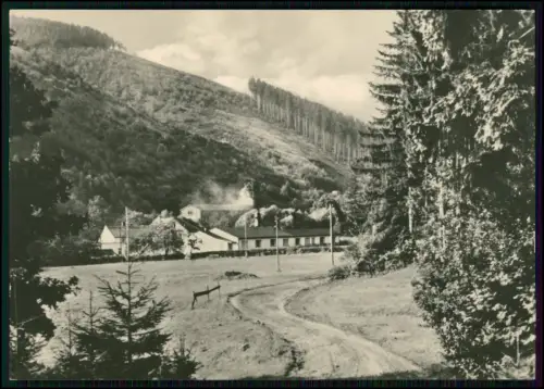 4x Echt Foto AK - Ilmenau Thüringen Rathaus und Kickelhahn Turm DDR Karten u.a.