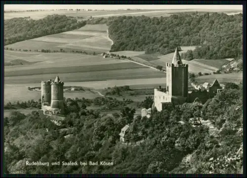 3x Echt Foto AK - Bad Kösen Rudelsburg Saaleck Burgenblick - in Sachsen-Anhalt