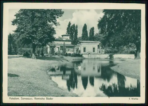 12x alte AK Schlosspark Sanssouci, Neues Palais, Orangerie, Windmühle, Terrassen