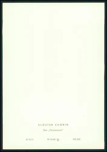 Kloster Chorin DDR Mappe 8x Foto 15x10 - Klaus Beyer Leipzig Prof. Johannes Jahn