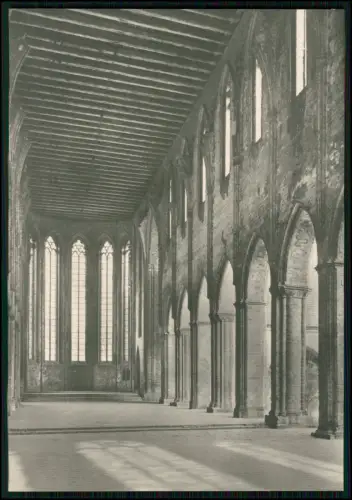 Kloster Chorin DDR Mappe 8x Foto 15x10 - Klaus Beyer Leipzig Prof. Johannes Jahn