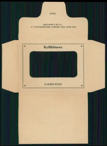Kyffhäuser DDR Mappe - Denkmal Barbarossa Thüringen - 10 Fotos Reichenbach 9x7cm