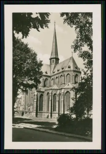 Bad Doberan Klosterkirche Mappe 6 Foto - Verlag Lederbogen Karl-Marx-Stadt 9x6cm