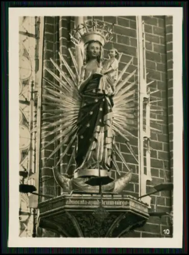 Bad Doberan Klosterkirche Mappe 6 Foto - Verlag Lederbogen Karl-Marx-Stadt 9x6cm