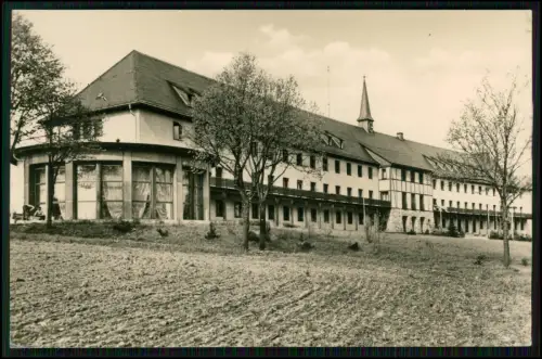 Foto AK - Wolkenstein Warmbad Klubhaus Erzgebirge DDR Architektur Baugeschichte