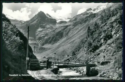 Foto AK - Nassfeld Valeriehaus mit Schlapereben Spitze Großglockner Hohe Tauern