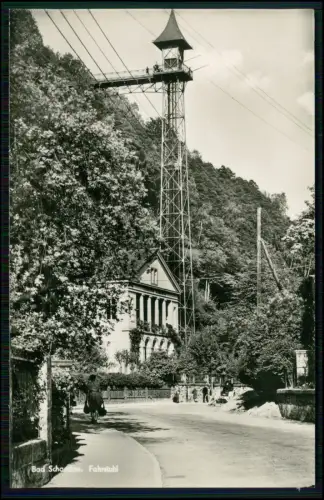 Foto AK  Bad Schandau der Personenaufzug technisches Denkmal Elbsandsteingebirge