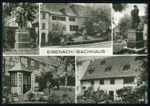 AK - Eisenach Bachhaus Thüringen DDR Echt Foto Bild und Heimat Reichenbach Vogtl