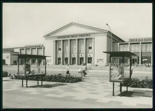 AK Eisenhüttenstadt Friedrich-Wolf-Theater Leninallee DDR Architektur Fotografie