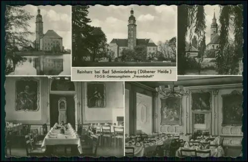 Foto AK - Reinharz Bad Schmiedeberg Dübener Heide FDGB Heim Freundschaft 1950er