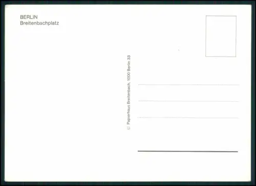 AK - Berlin Breitenbachplatz Luftbild 1921 - Straßenbahn Bus Steglitz Zehlendorf