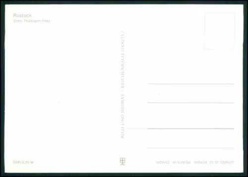 6x AK Rostock Hafen Altstadt Stadtmauer Marienkirche Fischer Hafenidylle Ostsee