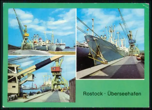 6x AK Rostock Hafen Altstadt Stadtmauer Marienkirche Fischer Hafenidylle Ostsee