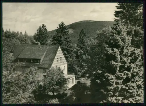 Foto AK - Bärenfels Erzgebirge FDGB Erholungsheim Max Niklas 1950er Fichtelberg