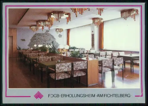 Oberwiesenthal FDGB Erholungsheim Fichtelberg Restaurant Freundschaft DDR 1970er