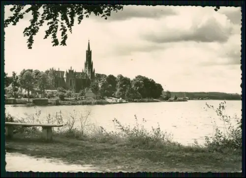 Foto AK - Malchow Mecklenburg - Klosterkirche am See - Aufnahme K. Kraschewski