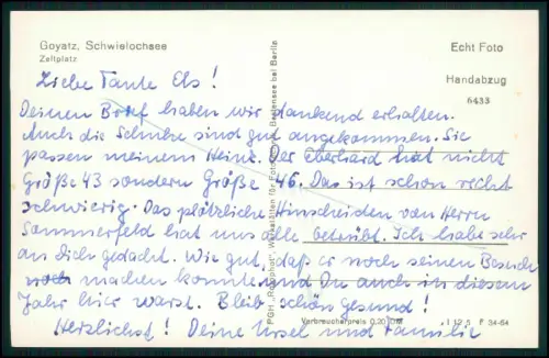 2x Foto Goyatz Schwielochsee Zeltplatz Camping DDR  Boot Segeln Wasserlandschaft