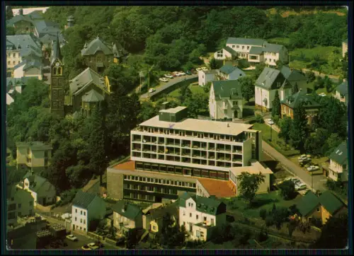 Foto AK Bad Bertrich Parksanatorium Dr. Schiche Luftbild Kurort Rheinland-Pfalz